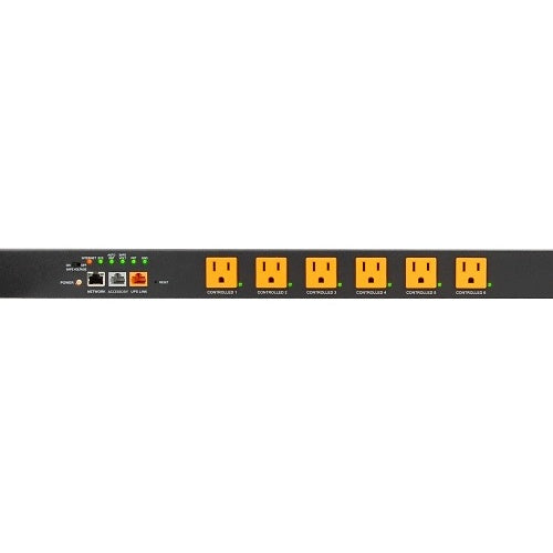 WattBox WB-800VPS-IPVM-12 IP Vertical Power Strip and Amp, Conditioner with Individually Controlled and Metered Outlets