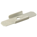 Hubbell HBL5703IV HBL500/HBL750 Series Metal Raceway, Mounting Clip, Ivory