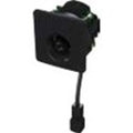 Weldex WDP-84ML2M-BK 2MP Full HD IP Mullion Camera, PoE, Black Housing