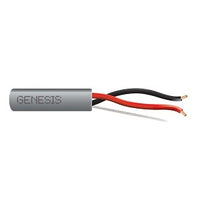 Genesis 21215509 16/2 Stranded Unshielded Cable, Riser, CMR, FT4, 500' (152.4 m) Pull Box, Gray