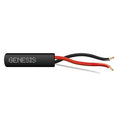Genesis 54735508 16/2 (65-Strand Oxygen-Free Copper) Audacious Unshielded Speaker Cable, Riser, CMR, FT4, 500' (152.4 m) Pull Box, Black