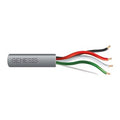 Genesis 21155509 18/4 Stranded Unshielded Cable, Riser, CMR, FT4, 500' (152.4 m) Pull Box, Gray