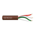 Genesis 47025807 20/3 Solid Unshielded Thermostat Cable, General Purpose, CL2, 250' (76.2 m) Speed Bag, Brown