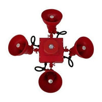 STH-2R-ELSTC-N - Eaton STH-2R-ELSTC-N Wheelock STH Cluster Speaker Strobes, 2 Red Speakers Eluxa 