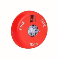 ELHSRC-N - Eaton ELHSRC-N Eluxa Ceiling Mount LED Horn Strobe, Red