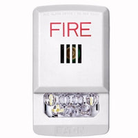 ELHSW - Eaton ELHSW Wheelock Eluxa LED Horn Strobe, Wall, FIRE Lettering, 24V, 15/30/75/