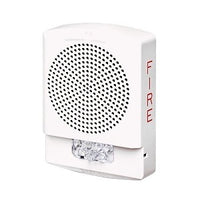 ELMTSW - Eaton ELMTSW Wheelock Eluxa Multitone Strobe Horn, FIRE Lettering, Wall Mount, 2
