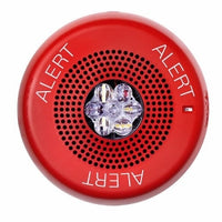 ELSPSTRC-AL - Eaton ELSPSTRC-AL Eluxa LED High Fidelity Indoor LED Speaker Strobe, Ceiling Mou