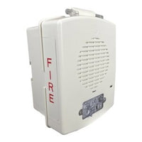 EL4XSPST-FW - Eaton EL4XSPST-FW Eluxa Outdoor Series Speaker Strobe, 4X, IP66, White