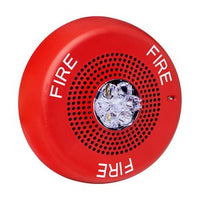 ELSA-SSTC-FR - Eaton CN110111 Eluxa Self-Amplified Speaker-Strobe, Ceiling Mount