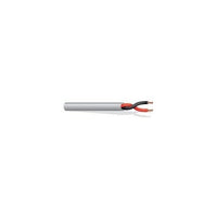 West Penn 25221BWH0500 22/2 Cable, Unshielded, Plenum, 500', White