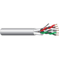 West Penn 3752GY1000 18/3 Audio/Control Cable, Stranded, Shielded, 1000', Gray