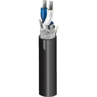 West Penn DRS485DBBK1000 22/1 AWG Shielded RS-485 Cable, Water Blocked, Outdoor Direct Burial Oil, 2000', Black