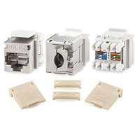 West Penn KJS458MT-C6ACI MT Series CAT6A Shielded RJ45 Keystone Jack