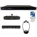 Williams AV Large-area Dante Infrared System with Stethoset Receivers (IR SY23 D)