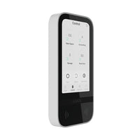 AJAX 58473.148.WH3 Keypad Touchscreen Jeweller Wireless Keypad with Touch IPS Display, Supports BLE and Encrypted Contactless Cards and Key Fobs, White