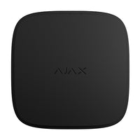 AJAX 95195.166.BL3 FireProtect 2 (Heat/Smoke/CO) Jeweller Heat, Smoke, and CO Fire Detector with Replaceable Batteries, Black