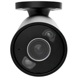 AJAX 126252.217.BL1 BulletCam HL 5MP Wired AI-Powered Security IP Camera, 110° Viewing Angle, 2.8mm Fixed Lens, Black