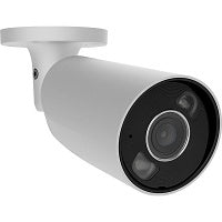 AJAX 79030.217.WH1 BulletCam 8MP Wired AI-Powered Security IP Camera, 110° Viewing Angle, 2.8mm Fixed Lens, White