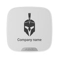 AJAX 104786.63.WH Brandplate Customized Faceplate for Branding StreetSiren, 10-Piece, White