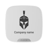 AJAX 104786.63.WH Brandplate Customized Faceplate for Branding StreetSiren, 10-Piece, White