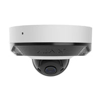 AJAX 126275.214.WH1 DomeCam Mini HL 8MP AI-Powered Security IP Camera, 85° Viewing Angle, 4mm Lens, White