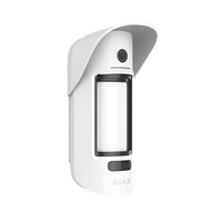 AJAX 57540.121.WH3 MotionCam Outdoor (PhOD) Jeweller IR Motion Detector with Two PIR Sensors, Photo Verification, Photo on Demand and Photo by Alarm, White