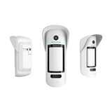 AJAX 57540.121.WH3 MotionCam Outdoor (PhOD) Jeweller IR Motion Detector with Two PIR Sensors, Photo Verification, Photo on Demand and Photo by Alarm, White