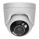 AJAX 126261.197.WH1 TurretCam HL 5MP Wired AI-Powered IP Camera, 110° Viewing Angle, 2.8mm Lens, White