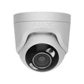 AJAX 126265.197.WH1 TurretCam HL 8MP Wired AI-Powered IP Camera, 110° Viewing Angle, 2.8mm Lens, White