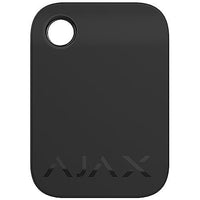 AJAX 42852.90.BL Tag Contactless Key Fob for Security Control, 3-Piece, Black