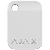 AJAX 42853.90.WH Tag Contactless Key Fob for Security Control, 3-Piece, White