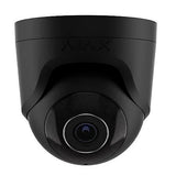 AJAX 64928.197.BL1 TurretCam 8MP Wired AI-Powered Security IP Camera, 110° Viewing Angle, 2.8mm Lens, Black