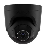 AJAX 64928.197.BL1 TurretCam 8MP Wired AI-Powered Security IP Camera, 110° Viewing Angle, 2.8mm Lens, Black