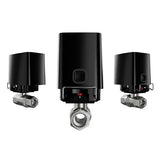 AJAX 65148.154.BL3 WaterStop 1" (DN25) Jeweller Wireless Water Shutoff Valve with Electric Actuator, Black