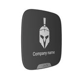 AJAX 161806.63.BL Brandplate Customized Faceplate for Branding StreetSiren DoubleDeck, Black