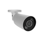 AJAX 126259.217.WH1 BulletCam HL 8MP Wired AI-Powered Security IP Camera, 85° Viewing Angle, 4mm Fixed Lens, White