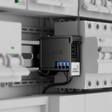 AJAX 62964.132.BL DIN Holder Bracket to Fix Relay or WallSwitch on a DIN Rail, Black