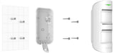 AJAX 42826.33.WH3 Wireless Outdoor Motion Detector with Anti-Masking and Pet Immunity, White