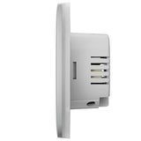 AJAX 101866.143.FG3 SideButton (1-Gang) Side Touch Button for 1-Gang Light Switch, Fog
