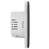 AJAX 101864.143.GR3 SideButton (1-Gang) Side Touch Button for 1-Gang Light Switch, Grey
