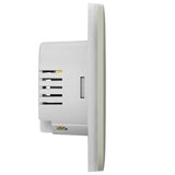 AJAX 101868.143.OY3 SideButton (1-Gang) Side Touch Button for 1-Gang Light Switch, Oyster