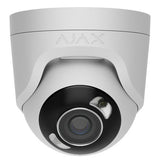 AJAX 126263.197.WH1 TurretCam HL 5MP Wired AI-Powered IP Camera, 85° Viewing Angle, 4mm Lens, White