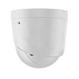 AJAX 64929.197.WH1 TurretCam 8MP Wired AI-Powered Security IP Camera, 85° Viewing Angle, 4mm Lens, White