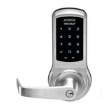 ACCENTRA AU-NTB613-NR BSP PARA KR NexTouch Gen 3 Cylindrical Lock with Pushbutton Keypad, No Deadbolt, Conventional Cylinder, PARA Keyway, Augusta Lever, Non-Handed, Black Suede Powder Coat