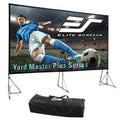 Elite Screens OMS250H2PLUS Yard Master Plus Series 250" Portable Indoor / Outdoor Folding Frame Projection Screen