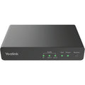 Yealink 1303215 AVBridge Compact Audio Box and A/V Signal Extender, 4x4 Dante Channel