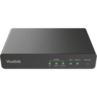 Yealink 1303215 AVBridge Compact Audio Box and A/V Signal Extender, 4x4 Dante Channel