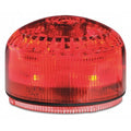 Federal Signal SLM500 StreamLine Modular Multifunctional LED Combination Audible/Visual Signal, Red