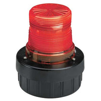 Federal Signal AV1-LED-120R AV1 Series LED Light / Sounder Combination, 120VAC, N3R, Pipe-Surface Mount, Red